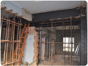 10.横墙拆除增设钢梁 10.横墙拆除增设钢梁